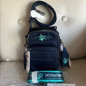 NWT Lug D23 Skeeter Mini Bridge Bundle with Stitch in Indigo